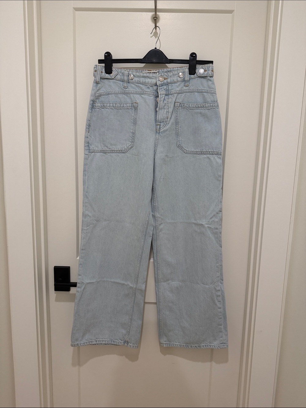 We The Free Light Blue Wide-Leg Jeans